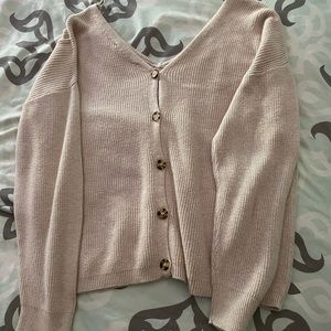 Cream color sweater size small